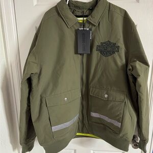 Harley Davidson Men's Garage Jacket - Grape Leaf 2xl